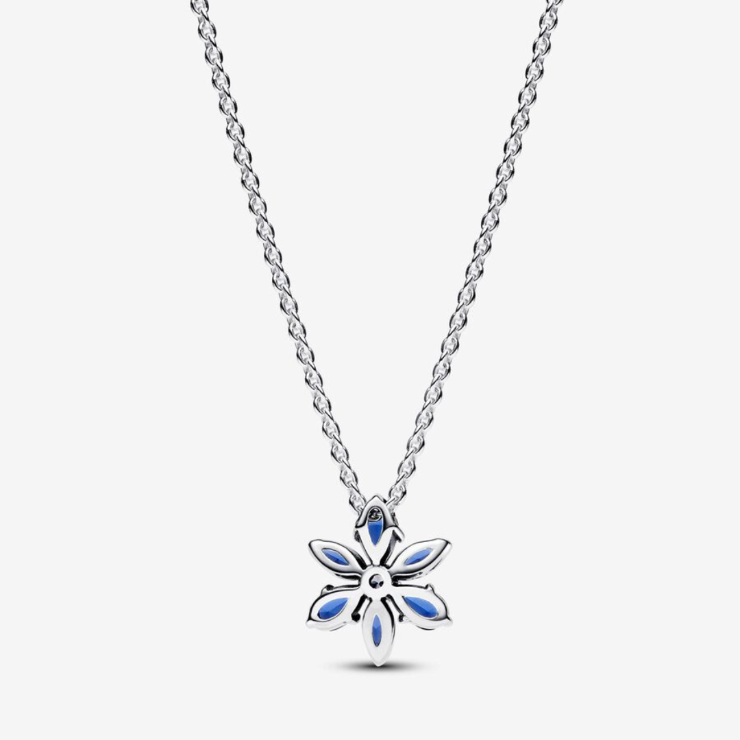 Collar Flor Azul