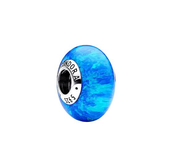 Charm Murano Azul Mar