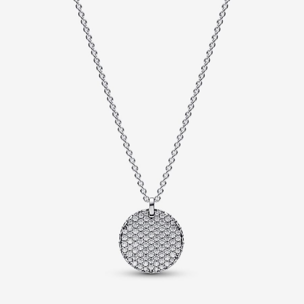 Collar Circulo Zirconia