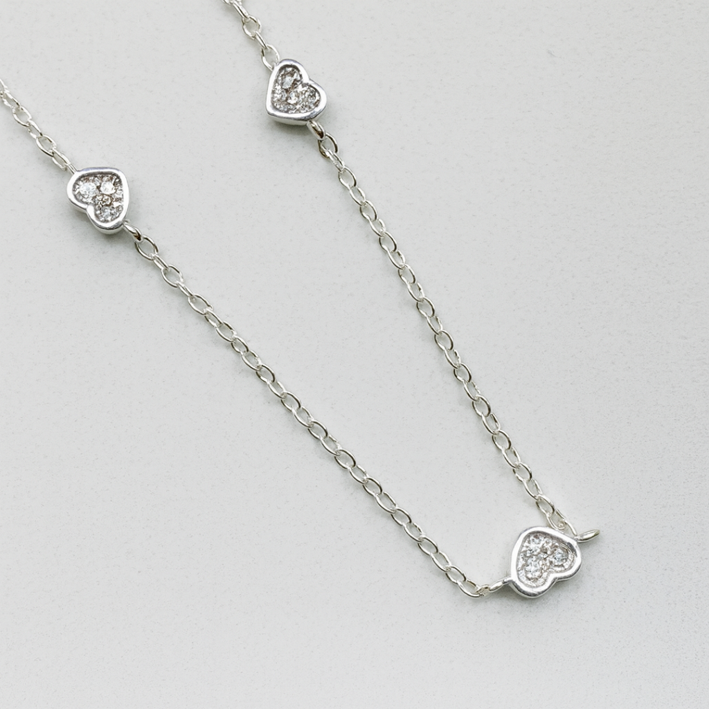 Collar Corazones