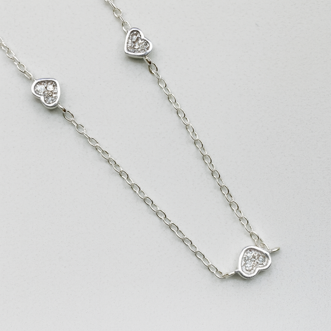 Collar Corazones