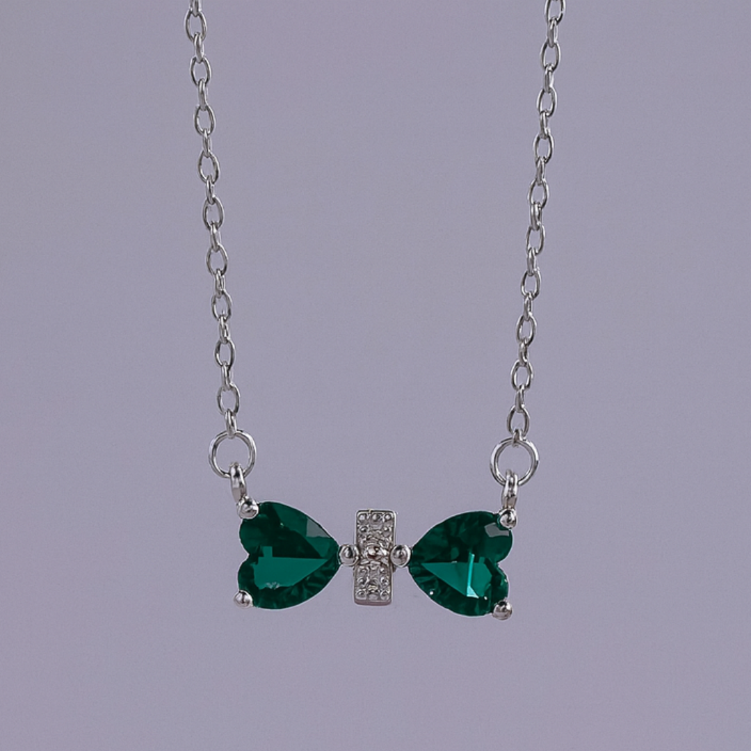 Collar Moño Zirconias