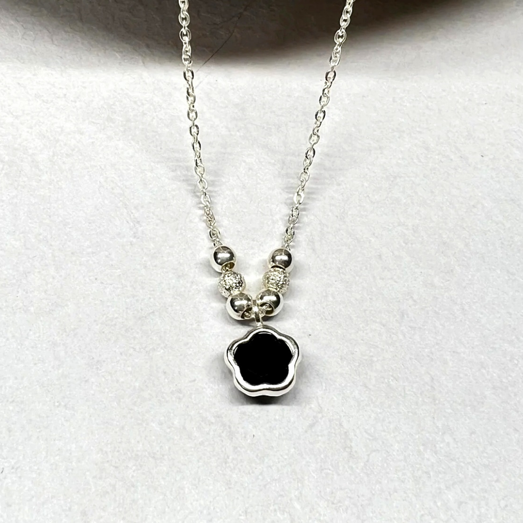Collar Flor Zirconia
