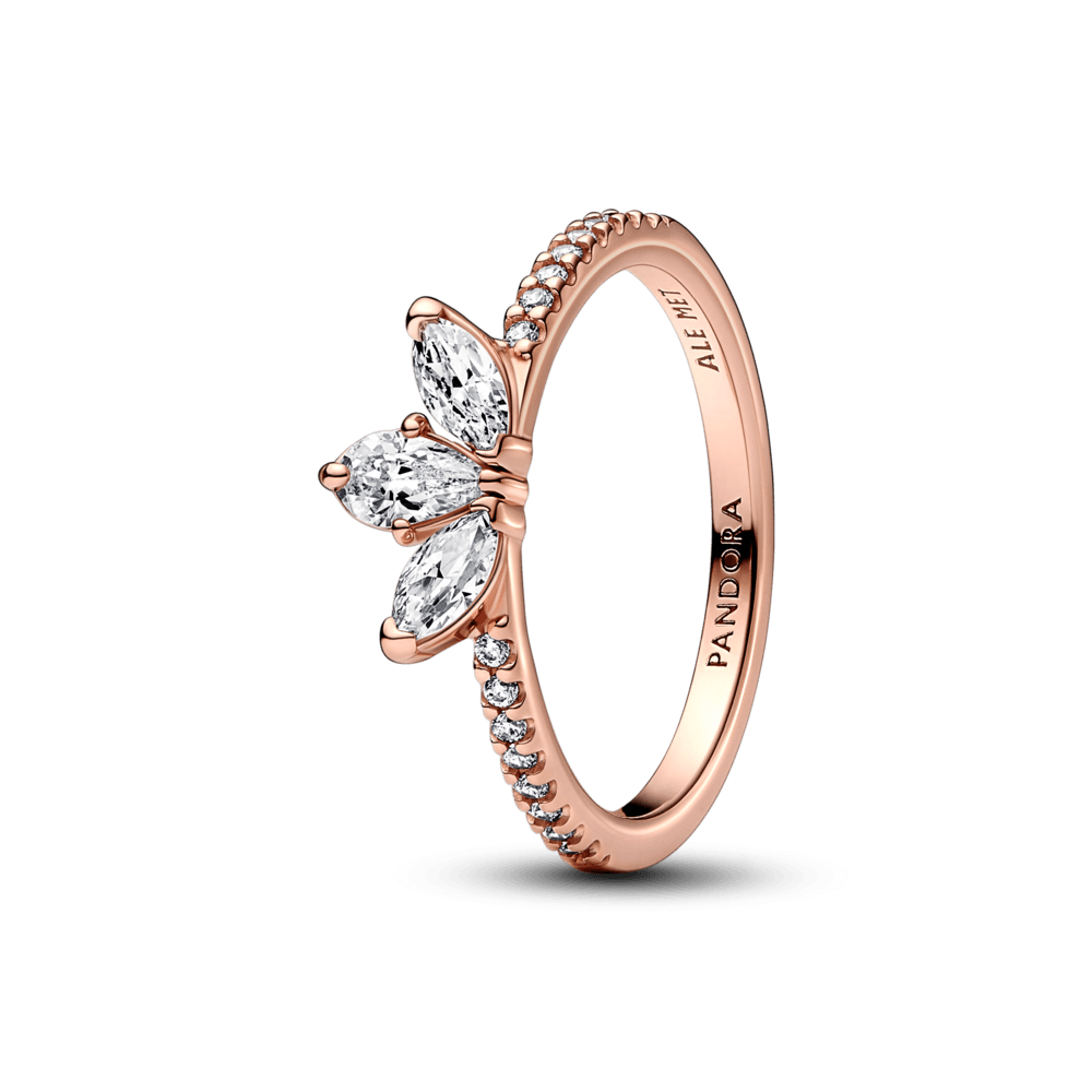 Anillo 3 Zirconias