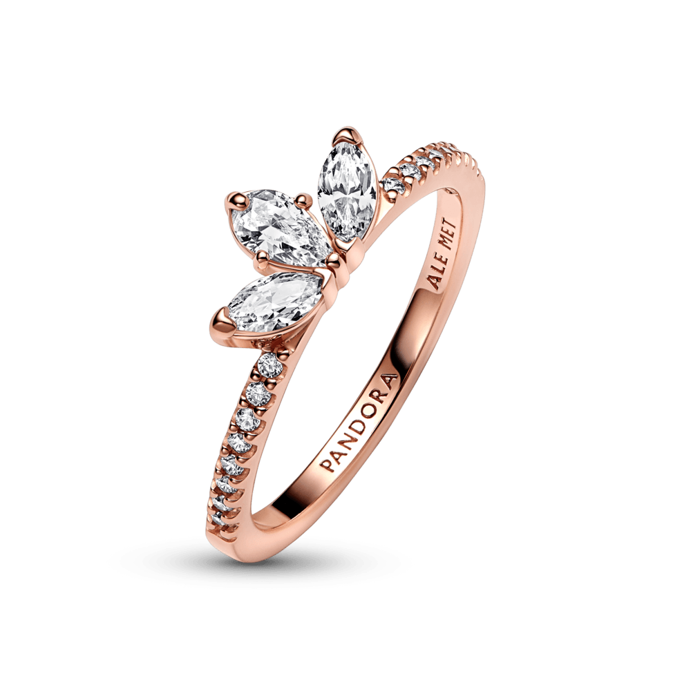 Anillo 3 Zirconias