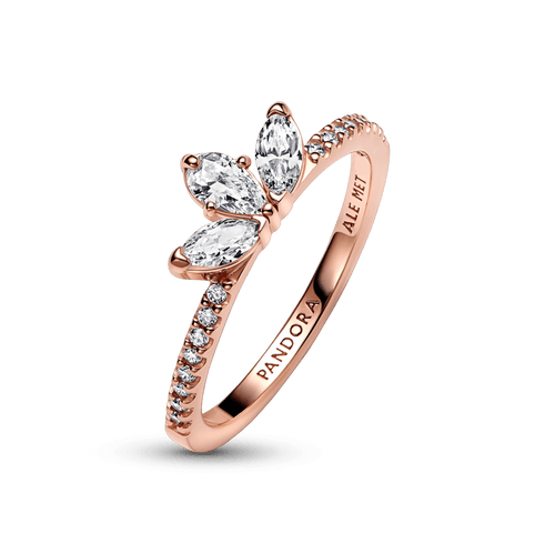 Anillo 3 Zirconias