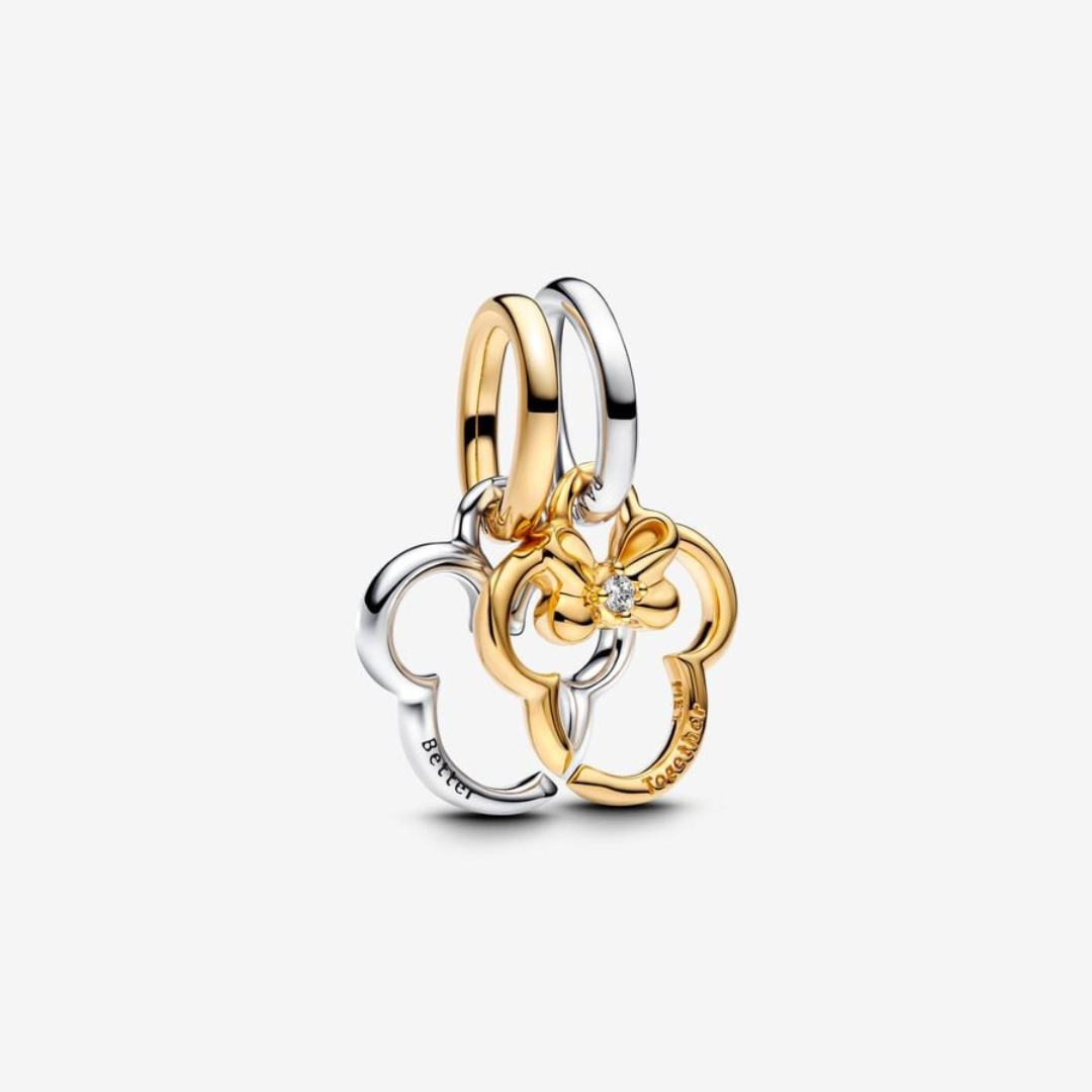 Charm Colgante Divisible Mickey Mouse & Minnie Mouse de Disney