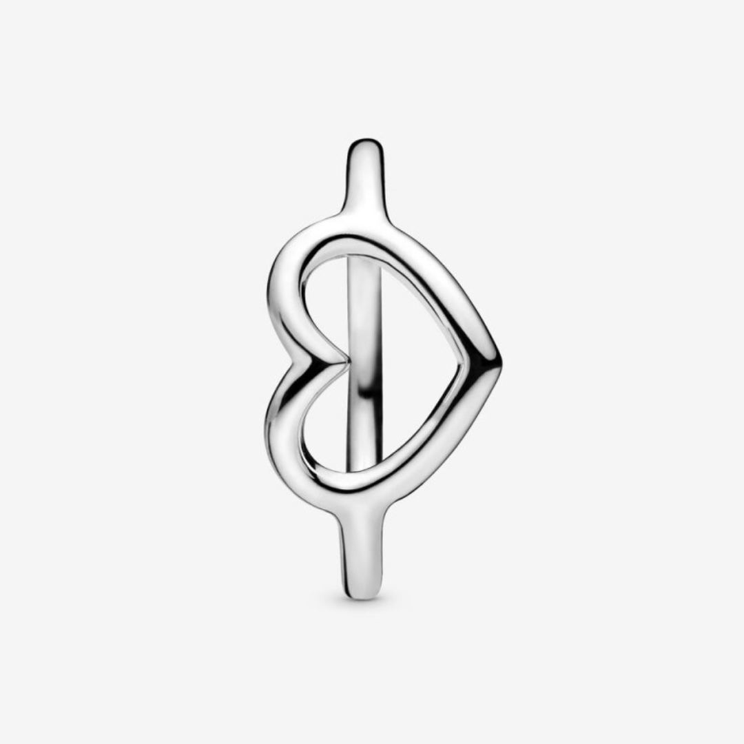 Anillo Corazón Silueta