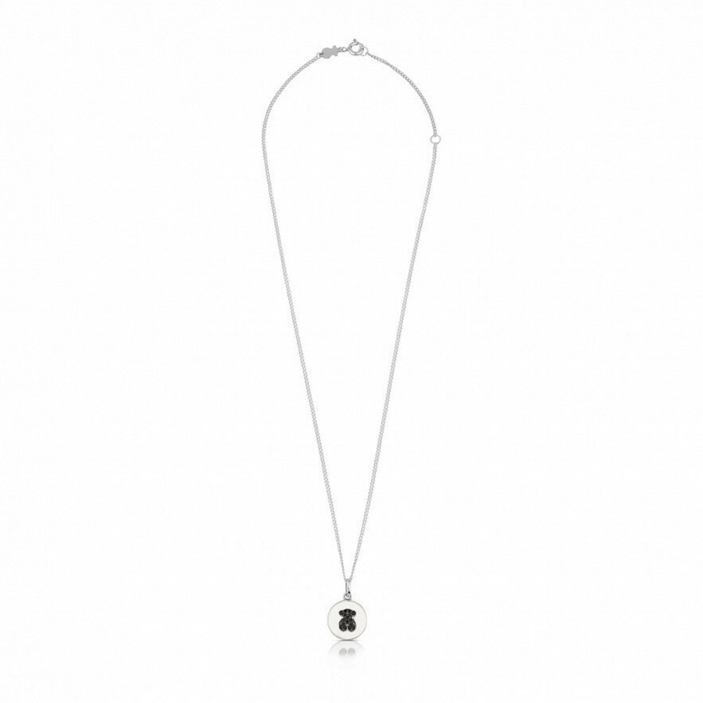 Collar Tous Medalla Blanca