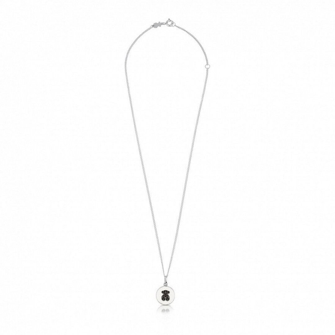 Collar Tous Medalla Blanca