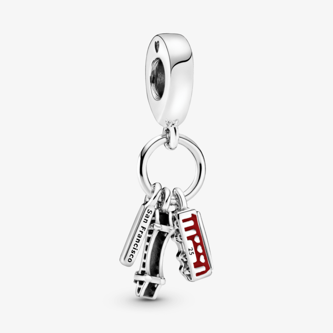 Charm Colgante Con Símbolos De San Francisco