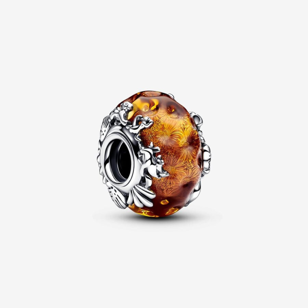 Charm Murano Rey León