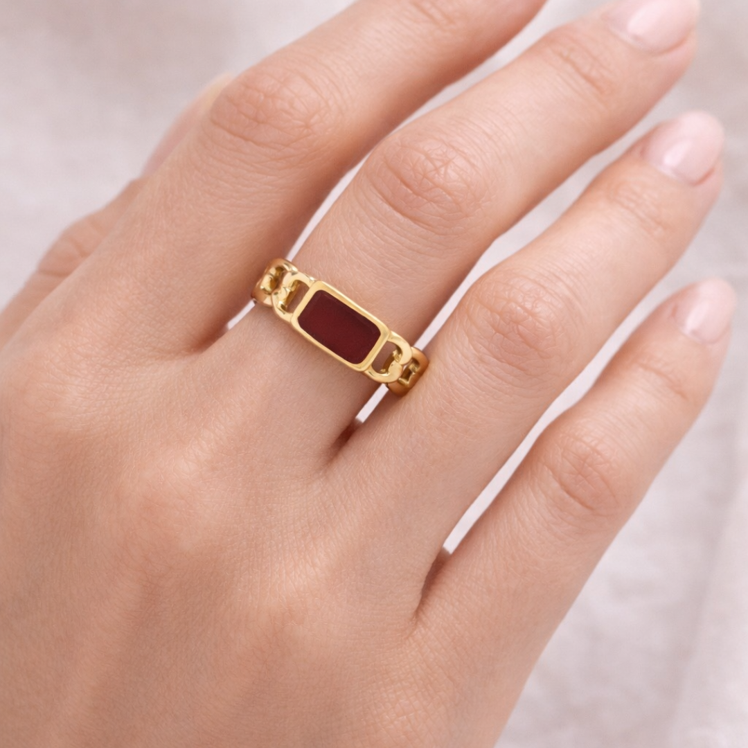Anillo Red Chain