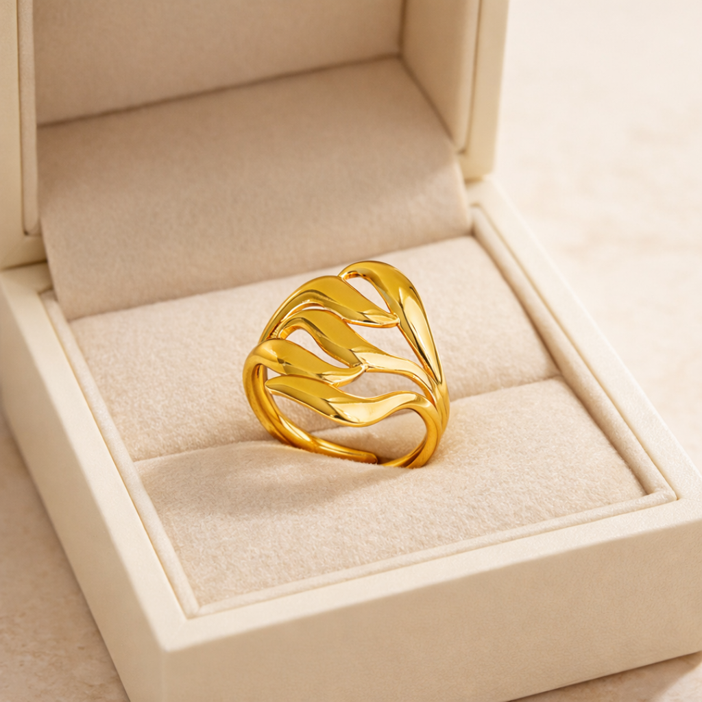 Anillo Wavy