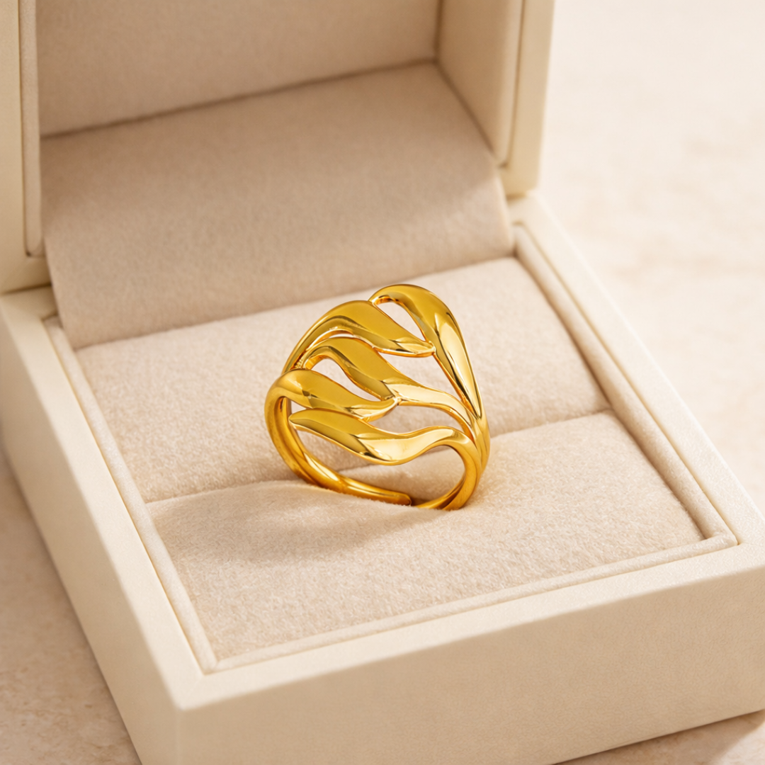 Anillo Wavy