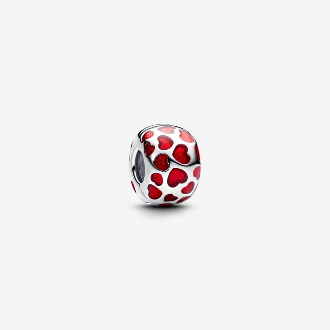 Charm Clip de Corazones