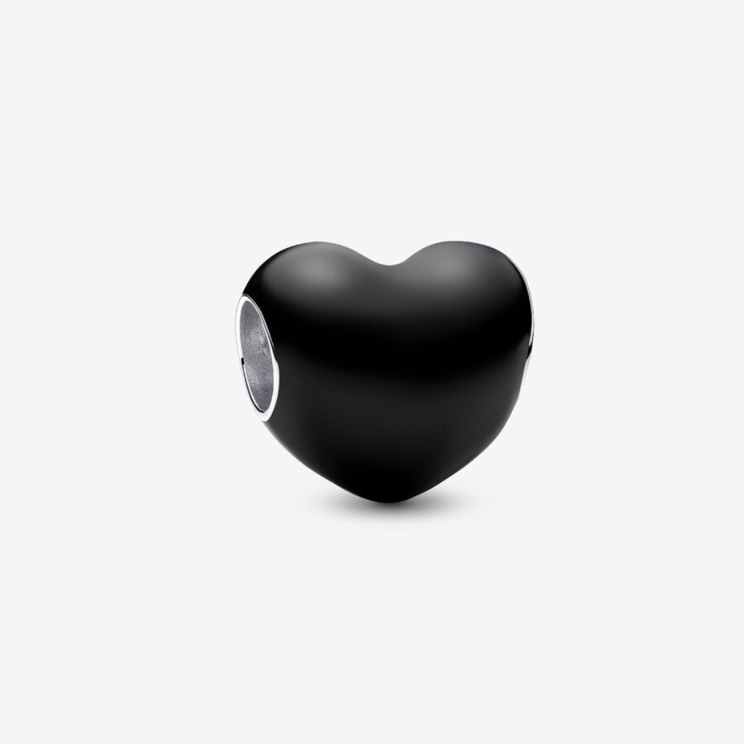 Charm Corazón Negro