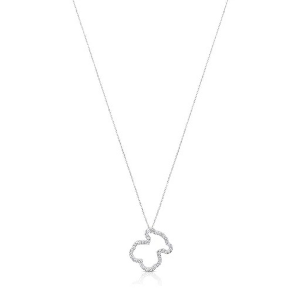 Collar Tous Silueta Zirconias