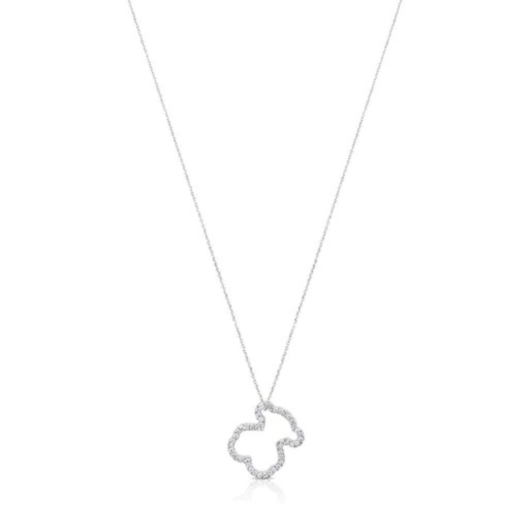 Collar Tous Silueta Zirconias