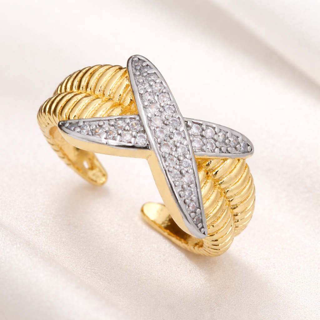 Anillo Crossed