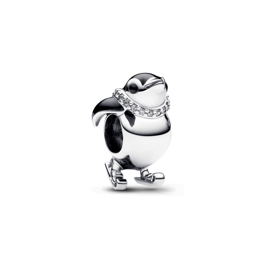 Charm Pinguino Esquiador