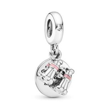 Charm Binoculares de Corazón