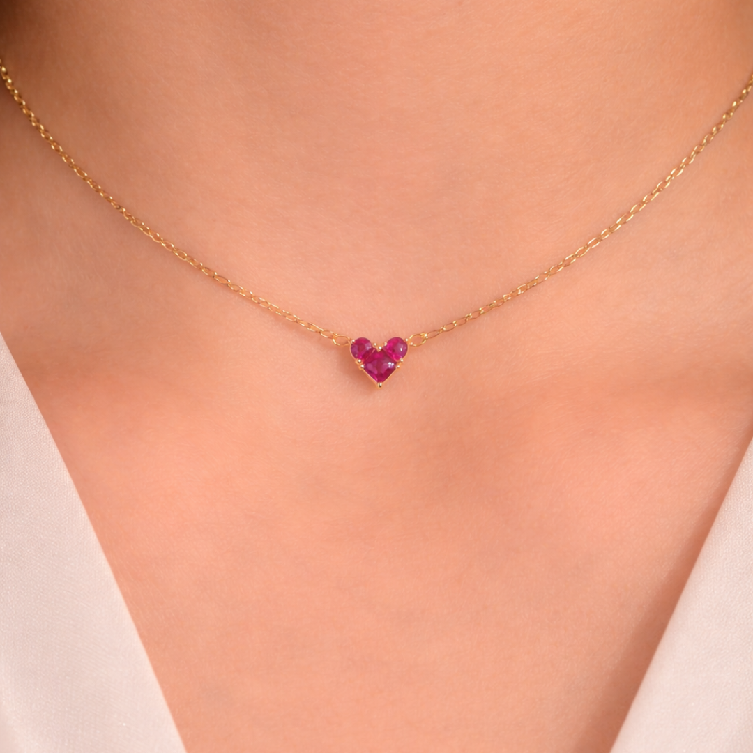 Collar Red Heart
