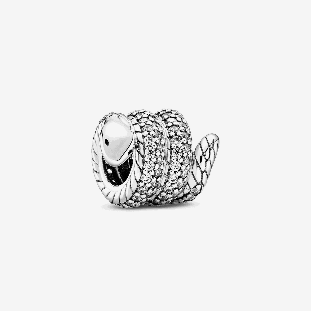Charm Pandora Serpiente Enrollada Brillante