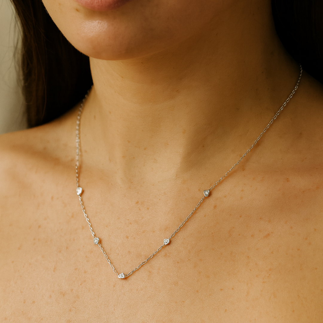 Collar Corazones