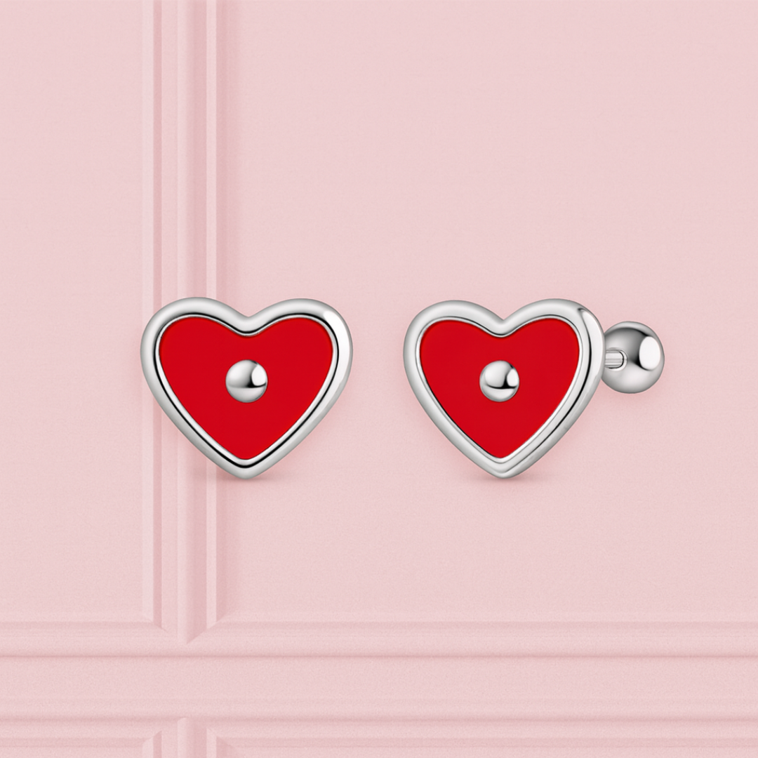 Aretes Corazón