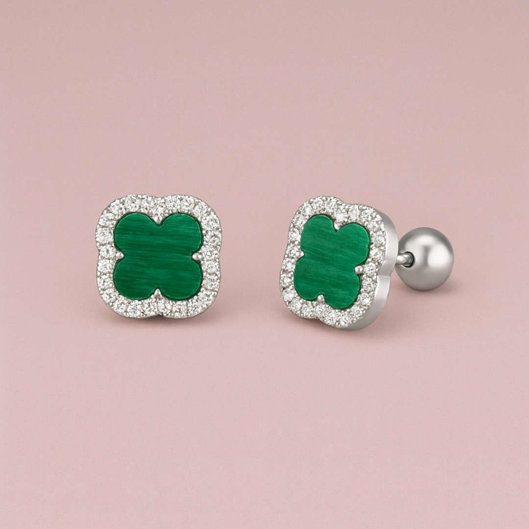Aretes Trébol
