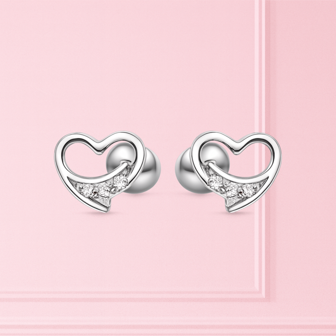 Aretes Corazón