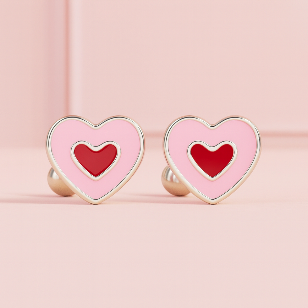 Aretes Corazón