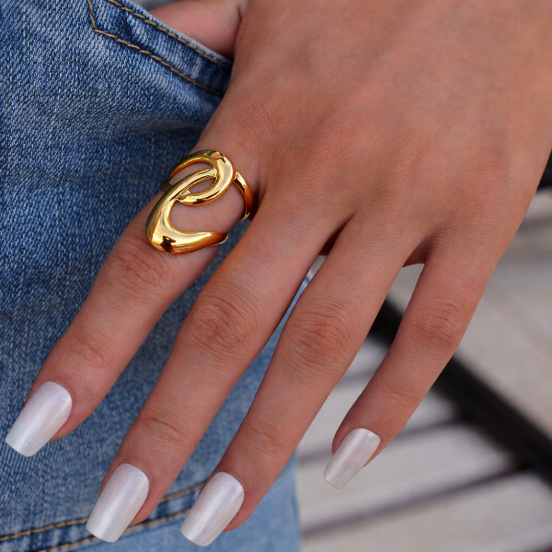 Anillo Crossed