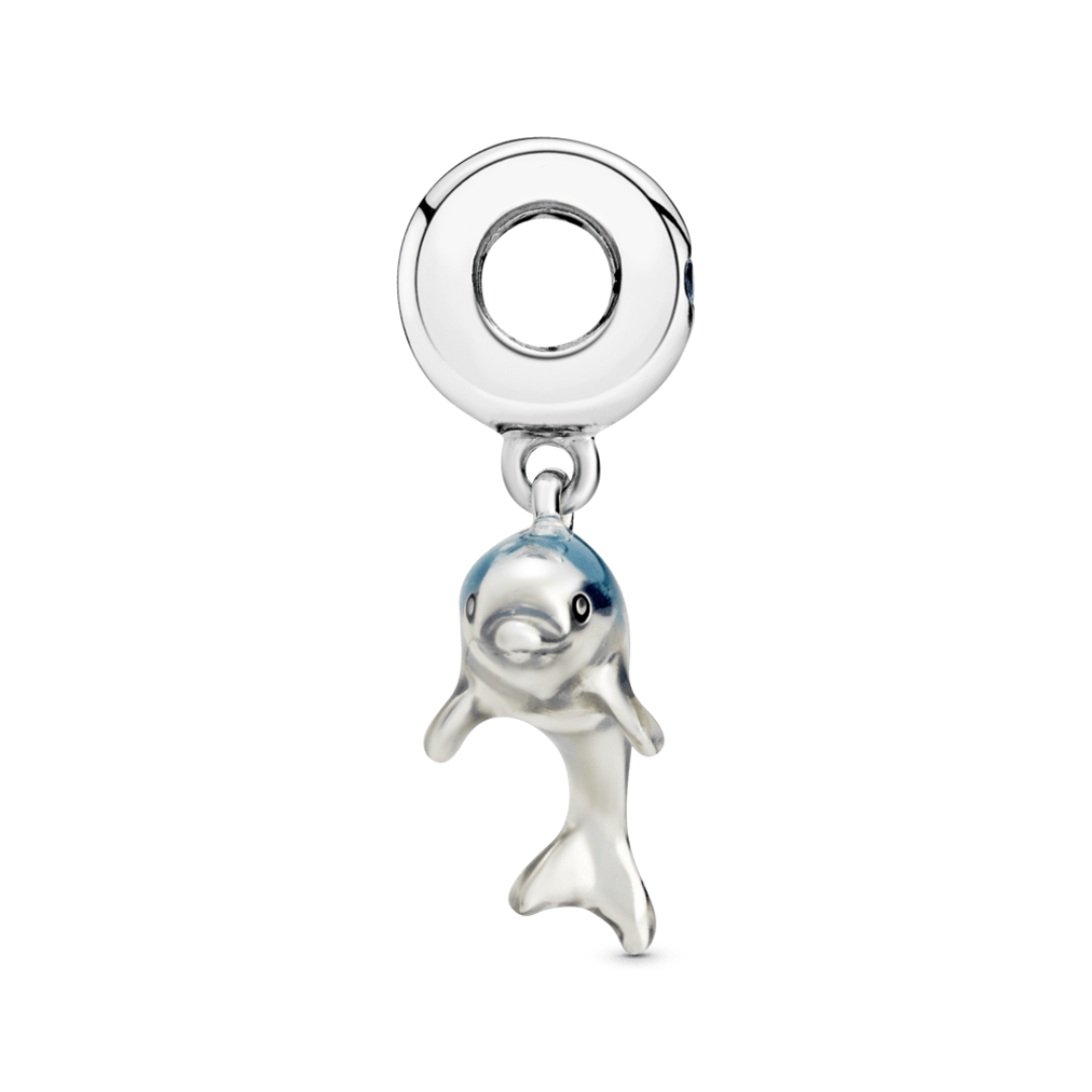 Charm Colgante Delfín Resplandeciente