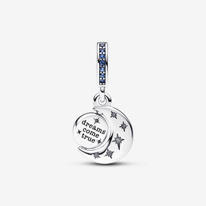 Charm Luna Creciente Con Cristal