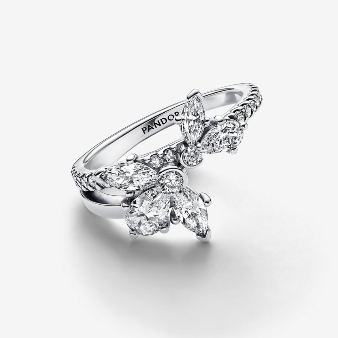 Anillo Flor Doble