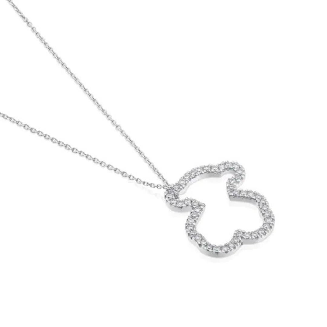 Collar Tous Silueta Zirconias
