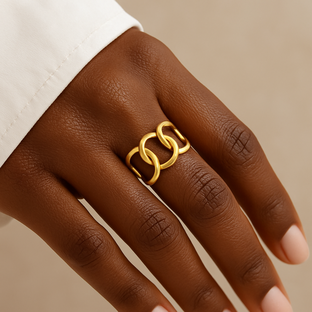 Anillo Intertwined Circles