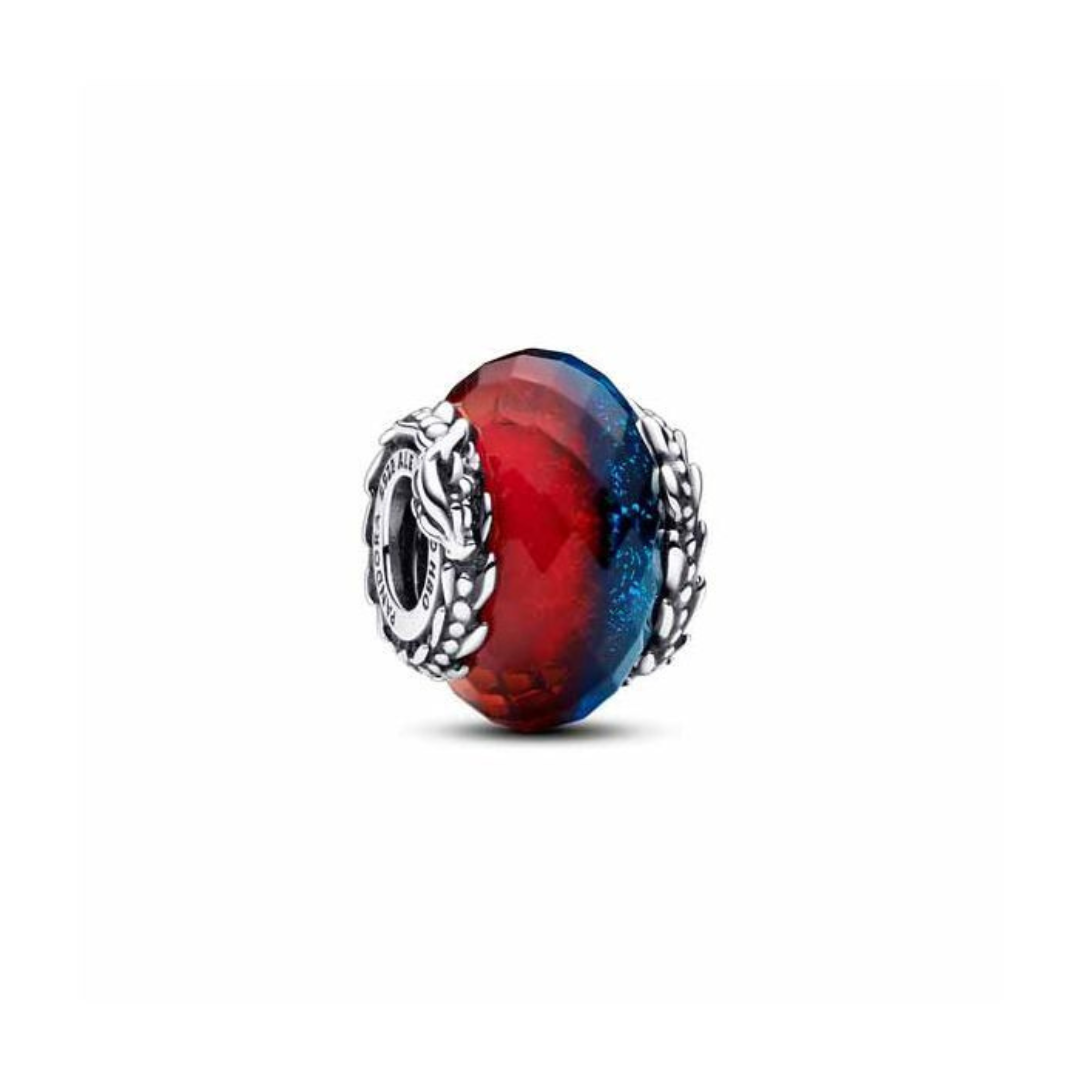 Charm Murano Dragones de Hielo y Fuego de Juegos de Tronos