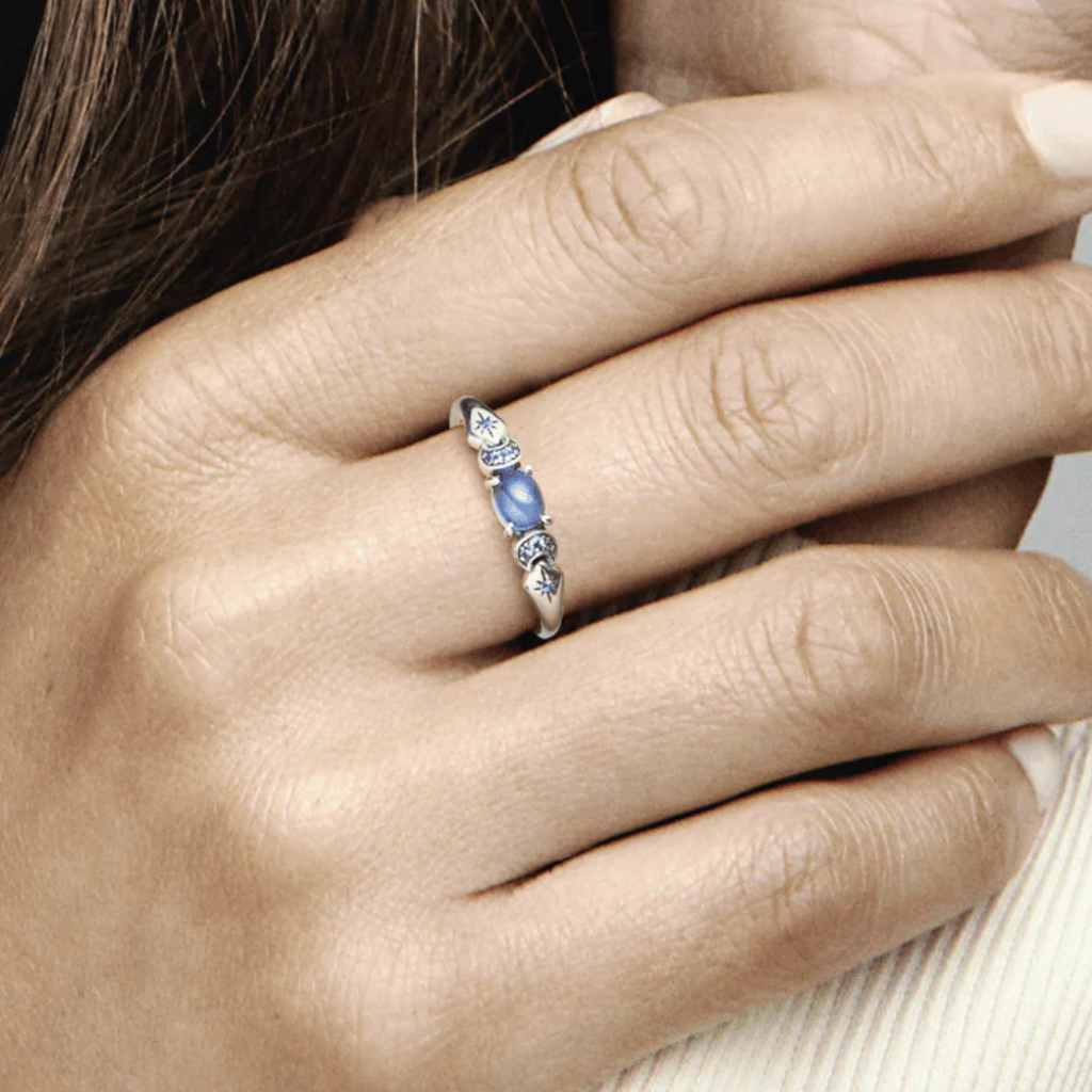 Anillo Azul Jazmine