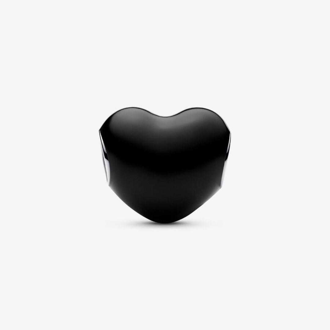 Charm Corazón Negro