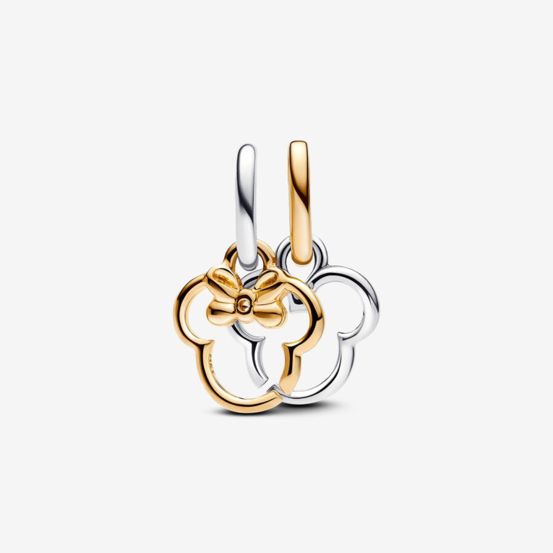 Charm Colgante Divisible Mickey Mouse & Minnie Mouse de Disney