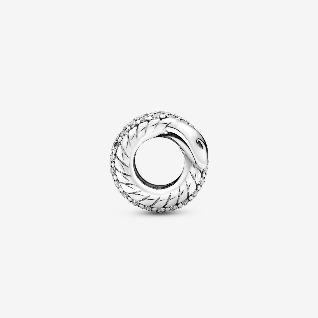 Charm Pandora Serpiente Enrollada Brillante