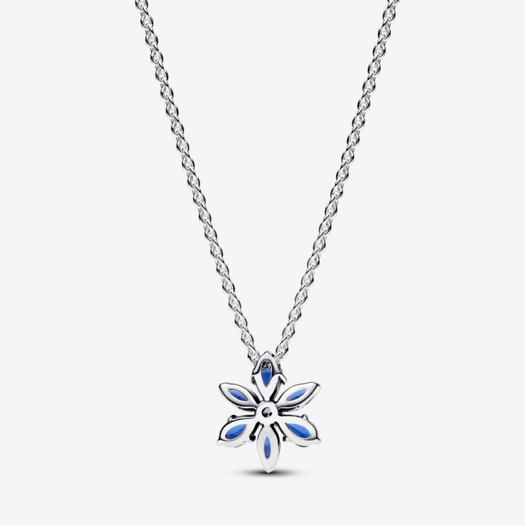 Collar Flor Azul