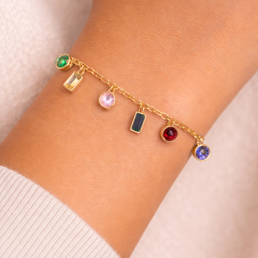 Pulsera Colored Zirconias