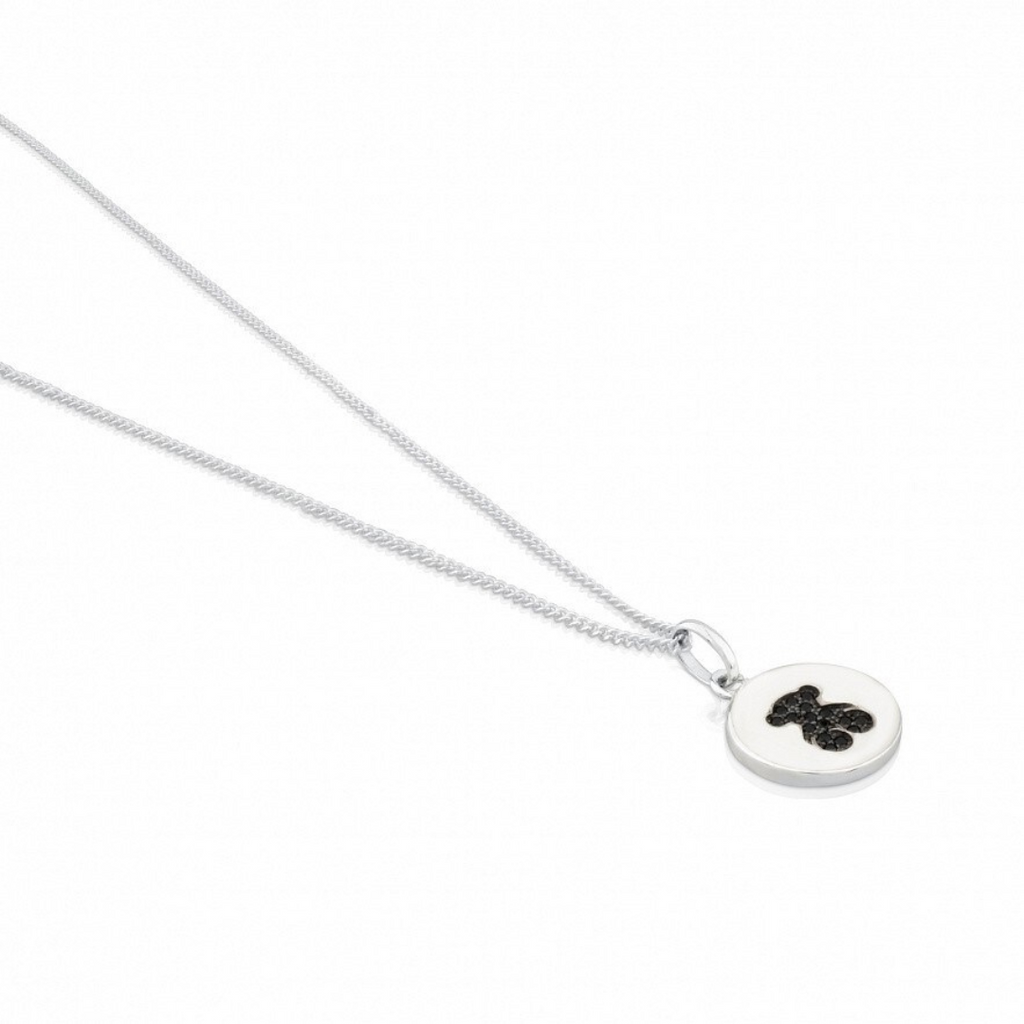 Collar Tous Medalla Blanca