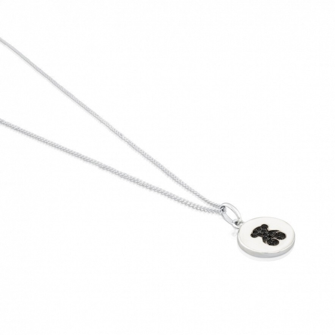 Collar Tous Medalla Blanca