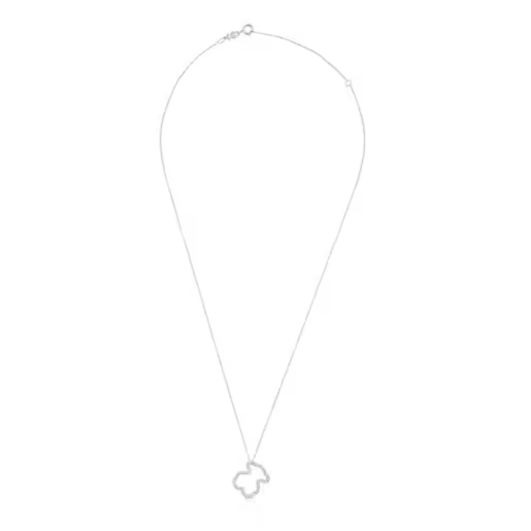 Collar Tous Silueta Zirconias
