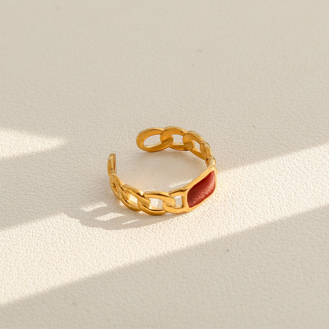 Anillo Red Chain